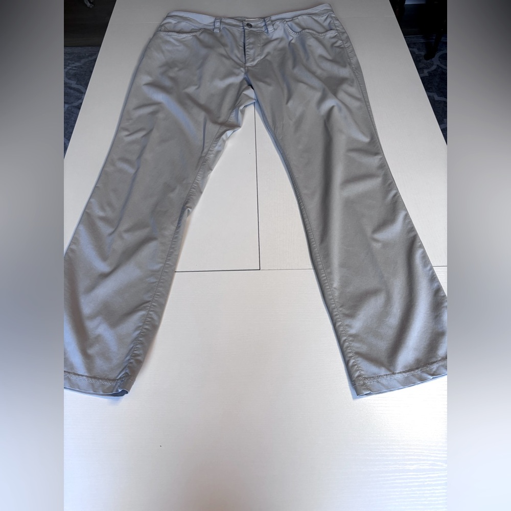 Tasc Motion Pant Tailored Fit Pant In Glacier Gray Size 36